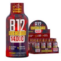 Energy Shot Vitamin Energy B12 Overload Romã 57mL x12