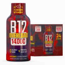 Energy Shot Vitamin Energy B12 Overload Romã 57mL x24