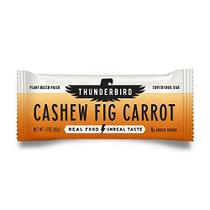 Energy Snack Thunderbird Bars, caju, figo e cenoura, 48 g (pacote com 6)