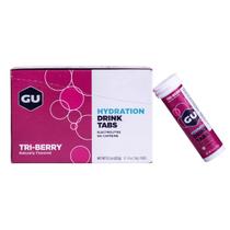 Energy Tabs Hidroeletrolitico Caixa Com 8 Tubos De 56g Sabor Frutas Vermelhas Gu