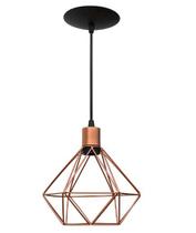 Enerlux pendente diamante mini 10030 cobre