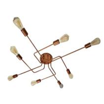 Enerlux pendente sputnik aranha 8 hastes 13027 cobre