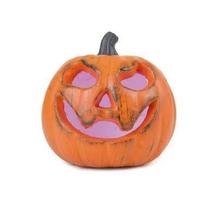 Enfeite abobora decorativa c/led jack assustador halloween
