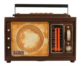 Enfeite Antigo Decoração Retrô Vintage Rádio Antigo - Tascoinport