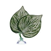 Enfeite aquário Aquam planta folha de descanso peixe Betta