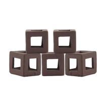 Enfeite aquario cubo square pequeno esconderijo camarões peixes