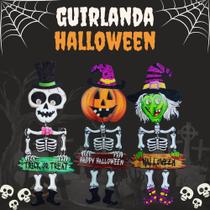 Enfeite Articulado Decoração halloween 56cm Enfeite Articulado Decoração halloween 56cm