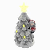 Enfeite Arvore Ceramica Estrela 2 LED 15,5cm Natal - BONECO NEVE Enfeite Arvore Ceramica Estrela 2 LED 15,5cm Natal - BONECO NEVE
