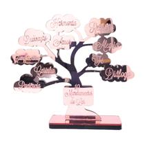 Enfeite Arvore da Vida Decorativo Acrílico 10 Mandamentos do Lar Enfeite Arvore da Vida Decorativo Acrílico 10 Mandamentos do Lar
