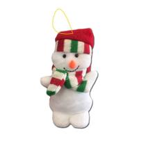 Enfeite Árvore De Natal Para Pendurar Boneco De Neve 12Cm Enfeite Árvore De Natal Para Pendurar Boneco De Neve 12Cm