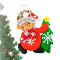 Enfeite Árvore Natal Boneco Pendurar M Ursinho 16cm Enfeite Árvore Natal Boneco Pendurar M Ursinho 16cm