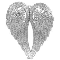 Enfeite Asas com glitter 11x14,5 Enfeite Asas com glitter 11x14,5