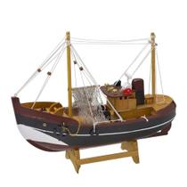 Enfeite Barco 31cm Espressione