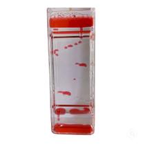 Enfeite Barra Com Líquido Vermelho Escadas 16cm - Taimes