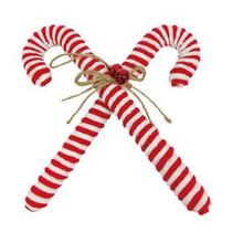 Enfeite bengala dupla pendente natalina