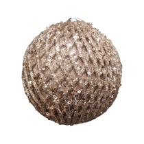 Enfeite Bola Losango Ouro com Glitter 15cm - 1 Unidade Enfeite Bola Losango Ouro com Glitter 15cm - 1 Unidade