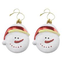 Enfeite Boneco de Neve c/2 - Art Christmas - ZEIN