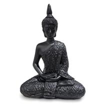 Enfeite Buda Hindu Tibetano Tailandês Sidarta de Resina 20cm Enfeite Buda Hindu Tibetano Tailandês Sidarta de Resina 20cm