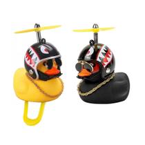 Enfeite Buzina Guidão Moto Bicicleta Pato Patinho De Capacete Oculos Enfeite Buzina Guidão Moto Bicicleta Pato Patinho De Capacete Oculos