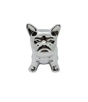 Enfeite Cachorro Buldogue Francês Decorativo Porcelana 11cm
