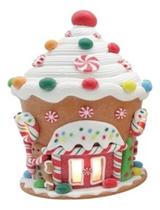 Enfeite Casa Doces Natal Minimalista Led Cupcake Premium