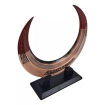 Enfeite Cavaleiro Da Lua Crescente Bronze Lextack PFL22252 Enfeite Cavaleiro Da Lua Crescente Bronze Lextack PFL22252