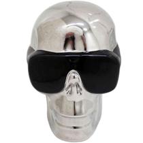 Enfeite Caveira Crânio Decorativo Colecionável Em Cerâmica Enfeite Caveira Crânio Decorativo Colecionável Em Cerâmica