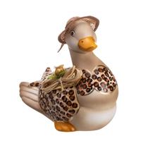 Enfeite Cerâmica Pata C/ Chapéu Várias Cores Decoração Cozinha Enfeite Cerâmica Pata C/ Chapéu Várias Cores Decoração Cozinha