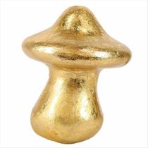 Enfeite Cogumelo Poliresina Dourado Magizi 10Cm Enfeite Cogumelo Poliresina Dourado Magizi 10Cm