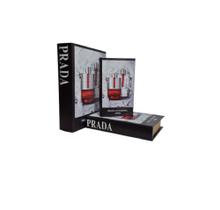 Enfeite Conj Caixa Livros Decorativos Formosa Lindo