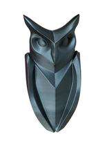 Enfeite Coruja Abstrata Modelo Elegância