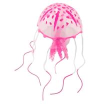 Enfeite De Aquário Água Viva Fluorescente Silicone 1 Unidade Enfeite De Aquário Água Viva Fluorescente Silicone 1 Unidade