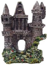 Enfeite De Aquário Torre De Castelo Grande - Decore Casa