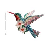 Enfeite De Árvore De Natal Em Acrílico Colorido Com Beija-flor, Sino De Vento, Apanhador De Sol,