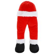 Enfeite de árvore de Natal MAGICLULU Christmas Elf Leg Red