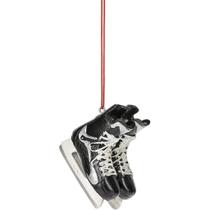 Enfeite de árvore de Natal Midwest Hockey Skates 6,35 cm Enfeite de árvore de Natal Midwest Hockey Skates 6,35 cm