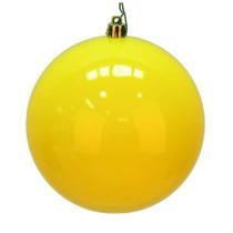 Enfeite de árvore de Natal Vickerman 623992-2.4 Amarelo brilhante Enfeite de árvore de Natal Vickerman 623992-2.4 Amarelo brilhante