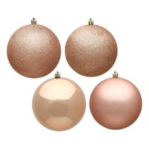 Enfeite de bola Vickerman N590658 24 peças de plástico para férias Enfeite de bola Vickerman N590658 24 peças de plástico para férias
