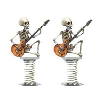 Enfeite De Carro Em Forma De Guitarra Com Caveira, Estilo Rock, Decoração Criativa, Presente De