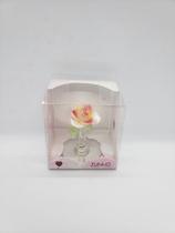 Enfeite De Cristal Flor Meses 6,5cm - LN