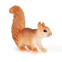 Enfeite de decoração de mesa de PVC sólido Action Figure Sajy Squirrel