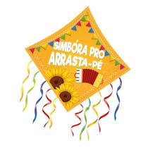 Enfeite de Festa Junina Big Pipa Fitas Decorativas - 1 Un Enfeite de Festa Junina Big Pipa Fitas Decorativas - 1 Un