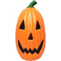 Enfeite De Halloween Abobora Assustadora Premium Plástico Decoração Realista Para Jardim Hall Jack-o'-lantern