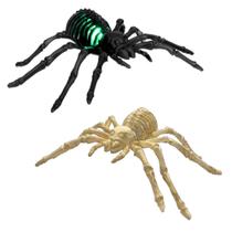 Enfeite de Halloween Aranha Esqueleto