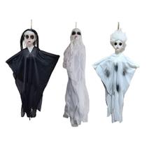 Enfeite de Halloween Boneca Fantasma
