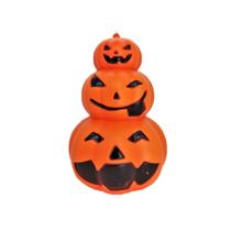 Enfeite de Halloween Jack OLantern - Trio de Abóboras c/ LED - 1 unidade - Cromus - Rizzo