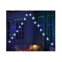 Enfeite de luzes de Natal em forma de pinho de 3 m com 136 multicores Enfeite de luzes de Natal em forma de pinho de 3 m com 136 multicores