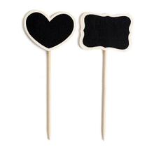 Enfeite De Madeira Lousa - HA208 - 2 unidades - Silver Plastic - Rizzo Enfeite De Madeira Lousa - HA208 - 2 unidades - Silver Plastic - Rizzo