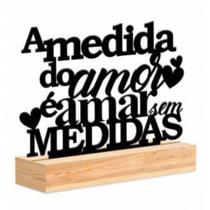 Enfeite De Mesa A Medida Do Amor 10306