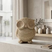 Enfeite de Mesa Coruja Sabedoria Decoração Casa e Quarto Minimalista AVB DECOR Enfeite de Mesa Coruja Sabedoria Decoração Casa e Quarto Minimalista AVB DECOR